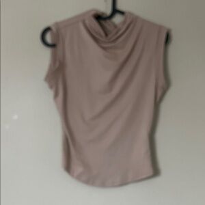 SHEIN Elegant Sleeveless Beige Tank Top